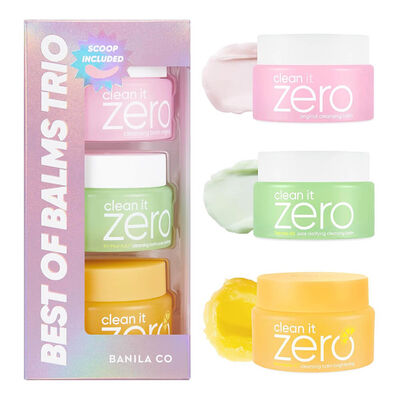 Trio de Bálsamos Demaquilantes Banila Co